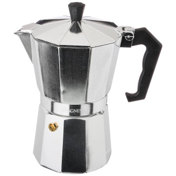 Кофеварка гейзерная "МОНБЛАН", 300 мл на 6 чашек (кор=36шт.) AGNESS 944-004