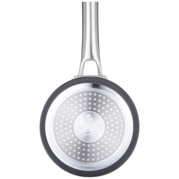 Ковш с крышкой 1,4л "CHEF" 16*7,5см, анодированный алюминий,3х слойное покрытие daikin AGNESS 947-105-3