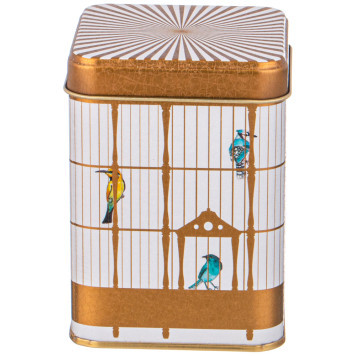 Набор емкостей для хранения "PARADISE BIRD" из 3-х штук, 7,5х7,5х10,2 см, 0,5л AGNESS 949-044-1