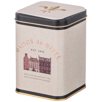 Набор емкостей для хранения "ENGLISH BREAKFAST" из 3-х штук, 9х9х12,5 см, 1л AGNESS 949-064-2