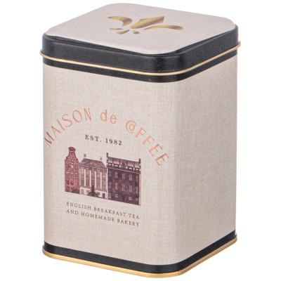 Набор емкостей для хранения "ENGLISH BREAKFAST" из 3-х штук, 9х9х12,5 см, 1л AGNESS 949-064-2