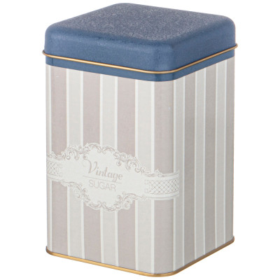 Набор емкостей для хранения "ELEGANCE" из 3-х штук, 10,5х10,5х16 см, 1,7л AGNESS 949-071-2