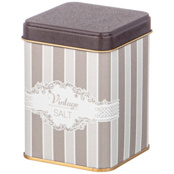 Набор емкостей для хранения "ELEGANCE" из 3-х штук, 7,5х7,5х10,2 см, 0,5л AGNESS 949-073-2