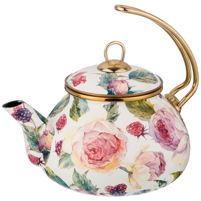 Чайник эмалированный , серия винтаж, 2,2л (кор=4шт.) AGNESS 950-026