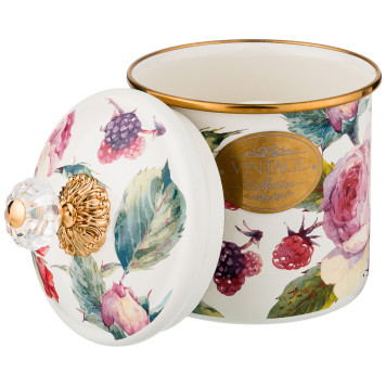 Банка для сыпучих продуктов , серия винтаж, 12 х 12см/ 1,2л (кор=8шт.) AGNESS 950-034-1