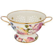 Дуршлаг эмалированный, серия винтаж, диаметр=20 см, высота=14 см. (кор=4шт.) AGNESS 950-039