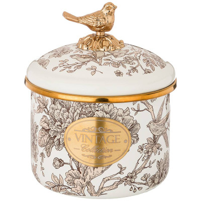 Банка для сыпучих продуктов , серия ROYAL GARDEN 12 х 9см / 1,0л AGNESS 950-098