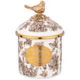 Банка для сыпучих продуктов , серия ROYAL GARDEN 9 х 9см, 500мл AGNESS 950-098-1