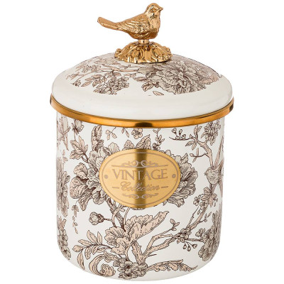 Банка для сыпучих продуктов , серия ROYAL GARDEN 12 х 12см/ 1,2л AGNESS 950-099