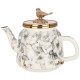 Чайник эмалированный , серия яблоневый сад, 1,0л подходит для индукцион.плит AGNESS 950-533