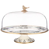 Тортовница с крышкой, серия яблоневый сад, диа.30см AGNESS 950-537