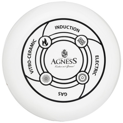 Чайник эмалированный , серия лимон 2,2л подходит для индукцион.плит AGNESS 950-555-2