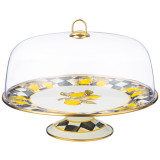 Тортовница с крышкой, серия лимон, диа.30см AGNESS 950-559