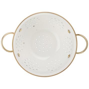 Дуршлаг эмалированный, серия IRISES, 20см h=14см d=20см AGNESS 950-575-1