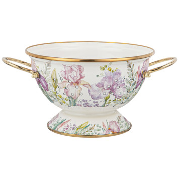 Дуршлаг эмалированный, серия IRISES, 20см h=14см d=20см AGNESS 950-575-2