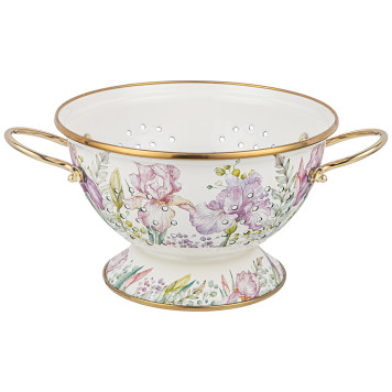 Дуршлаг эмалированный, серия IRISES, 20см h=14см d=20см AGNESS 950-575