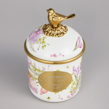 Банка для сыпучих продуктов , серия IRISES 9х9см, 500мл AGNESS 950-580-2