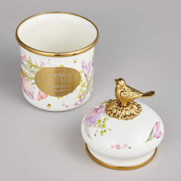 Банка для сыпучих продуктов , серия IRISES 9х9см, 500мл AGNESS 950-580-3