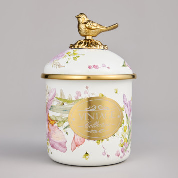 Банка для сыпучих продуктов , серия IRISES 9х9см, 500мл AGNESS 950-580-6