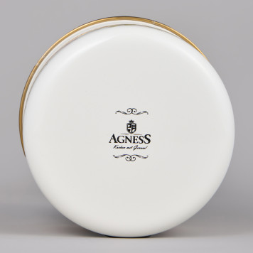 Банка для сыпучих продуктов , серия IRISES, 12 х 9см / 1,0л AGNESS 950-581-5