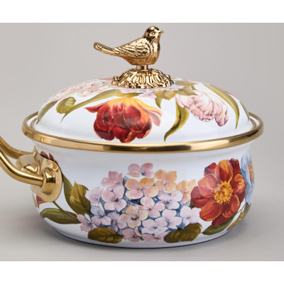 Ковш эмалированный, серия ФЛАНДРИЯ, 14см / 0,9л AGNESS 950-590-4