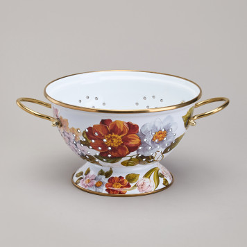 Дуршлаг эмалированный серия ФЛАНДРИЯ, 20см AGNESS 950-596-3