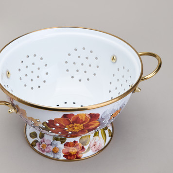 Дуршлаг эмалированный серия ФЛАНДРИЯ, 20см AGNESS 950-596-5