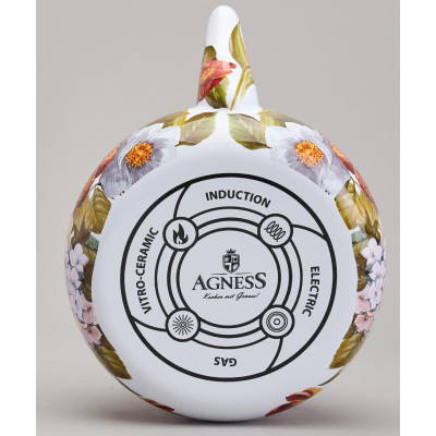 Чайник эмалированный серия ФЛАНДРИЯ, 2,2л AGNESS 950-597-4
