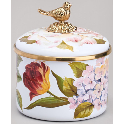 Банка для сыпучих продуктов , серия ФЛАНДРИЯ, 12х9см/ 1,0л AGNESS 950-599-2