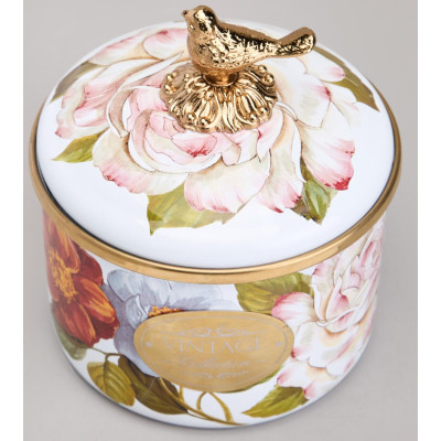 Банка для сыпучих продуктов , серия ФЛАНДРИЯ, 12х9см/ 1,0л AGNESS 950-599-3