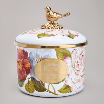 Банка для сыпучих продуктов , серия ФЛАНДРИЯ, 12х9см/ 1,0л AGNESS 950-599-4