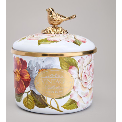 Банка для сыпучих продуктов , серия ФЛАНДРИЯ, 12х9см/ 1,0л AGNESS 950-599-4