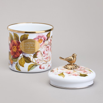 Банка для сыпучих продуктов , серия ФЛАНДРИЯ, 12х12см/ 1,2л AGNESS 950-600-2