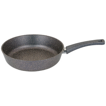 Сковорода глубокая с антипригарным " МРАМОРНЫМ" покрытием, серия GRANITE, 28х6,6см AGNESS 952-015-3