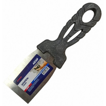 Шпатель гладкий 60мм с антикорр. покрытием 3812