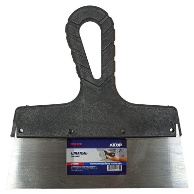 Шпатель гладкий 200мм с антикорр. покрытием 3850