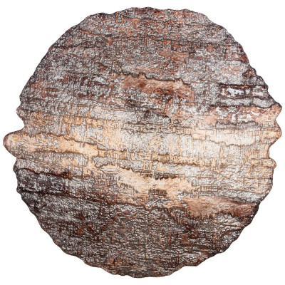 Блюдо "CROWN" brown 30см без упаковки (мал 4шт) АКСАМ 339-064