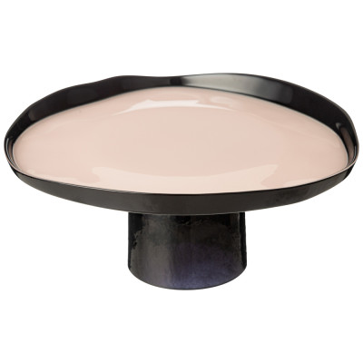 Блюдо на ножке "PRO-STYLE" ivory d=21см АКСАМ 339-430