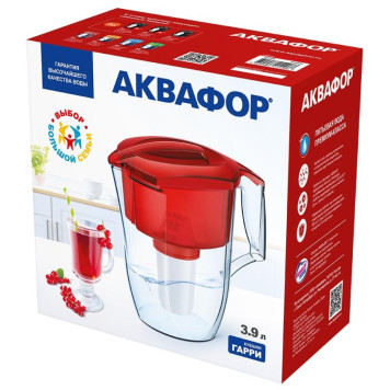 Фильтр очистки воды 'Аквафор Гарри' А5 красный (+ доп. картридж)-3