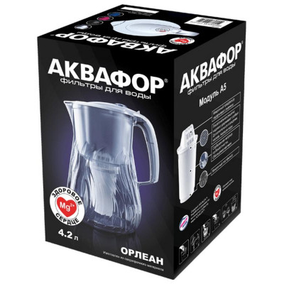 Фильтр очистки воды 'Аквафор Орлеан' Белый-1