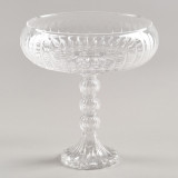 Блюдо на ножке, 24х24,5 см ALEGRE GLASS 337-102