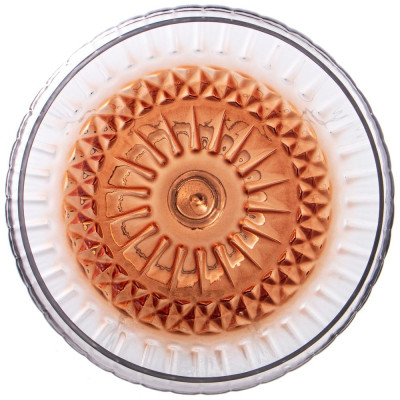 Блюдо на ножке "AMBER", 24х24,5 см ALEGRE GLASS 337-106-1