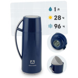 1010-1000-BL Термос питьевой 'Арктика' 1л (синий)