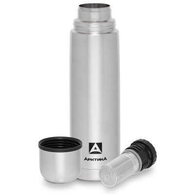 101-1000C Термос питьевой 'Арктика' 1л (с ситечком)-1