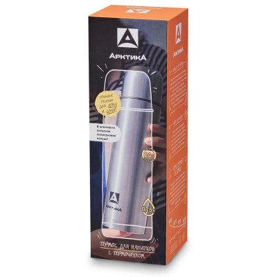 101-750А Термос в чехле, питьевой 'Арктика' 0.75л-2