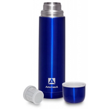 102-1000-BL Термос (для напитков) 'Арктика' 1л (синий)