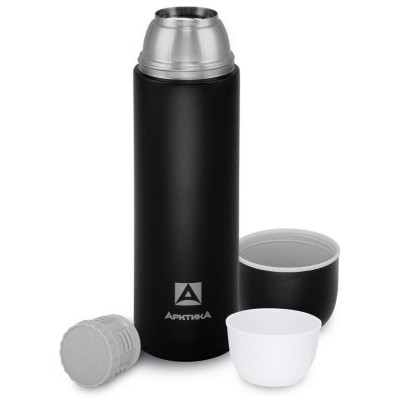 105-1200-BKT Термос для напитков 'Арктика' 1.2л (черный)-1