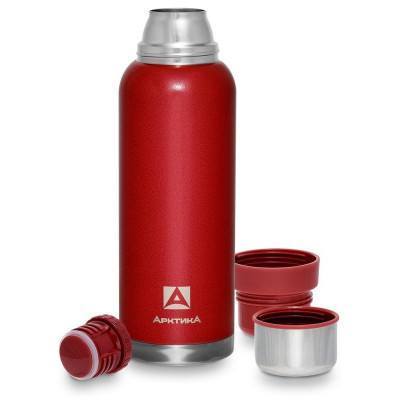106-1200-RD Термос (для напитков) 'Арктика' 1.2л (красный)-1