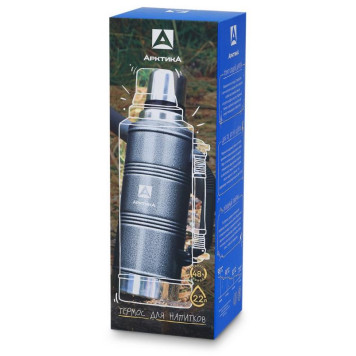 106-2200Р-BK Термос (для напитков) 'Арктика' 2.2л (черный)-4