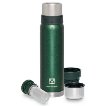 106-900C GN Термос с ситечком (для напитков) 'Арктика' 0.9л (зелёный)-1